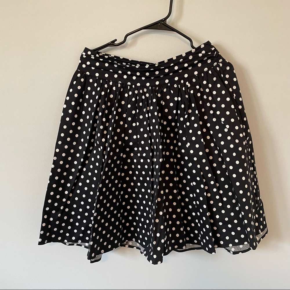 Polka Dot Skirt 🖤